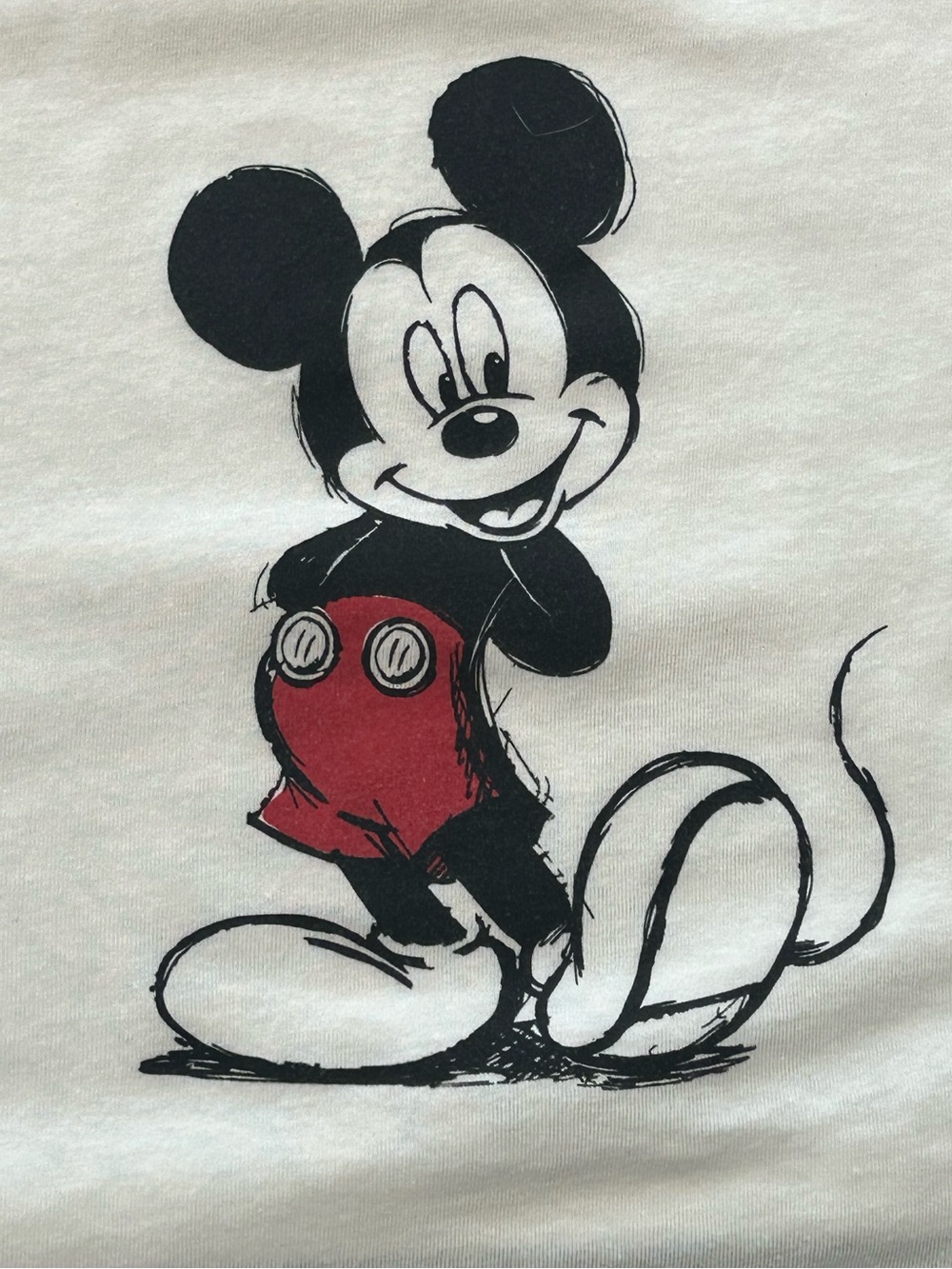 Disney Mickey & Minnie Mouse Graphic T Shirt Womens Size Small White Short Sleev - Picture 4 of 10
